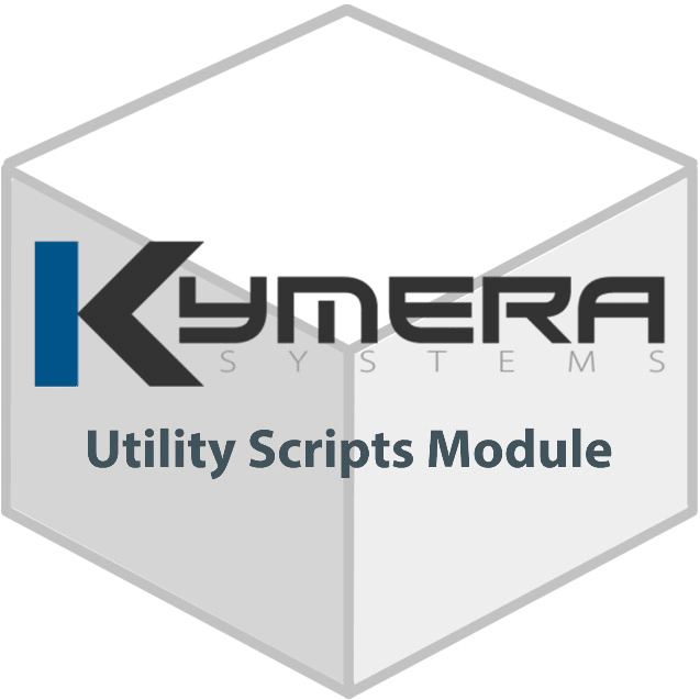 Kymera Cube Utility Scripts Module Kymera Cube Utility Scripts Module